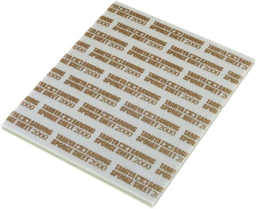Tamiya Makeup Material Series 170 Tamiya Polishing Sponge Sheet 2000 Plastic Model Tool 87170 No.