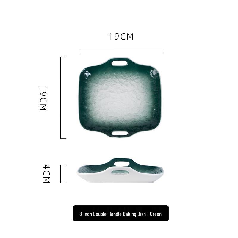 Zhishi Ceramic Baking Dish with Handles