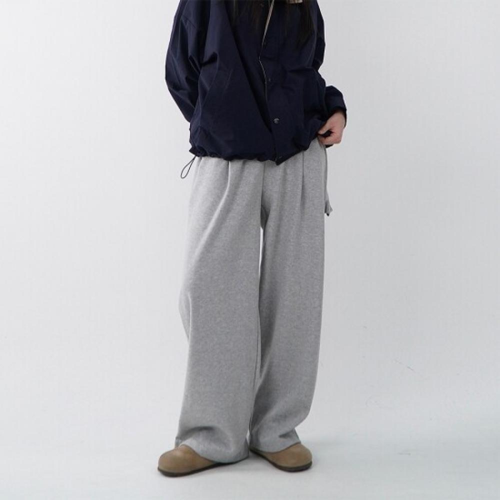 Onl Women Carpenter Banding Pintuck Wide Pants Training Pants