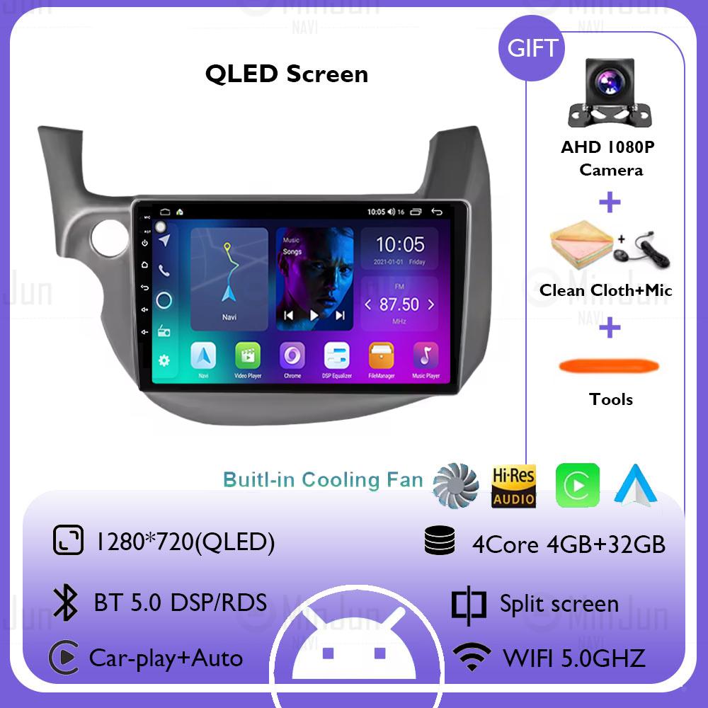 

Android Car Radio For HONDA FIT JAZZ LHD 2007 - 2014 Carplay Auto Multimedia Player GPS Navigation DSP Stereo Intelligent System