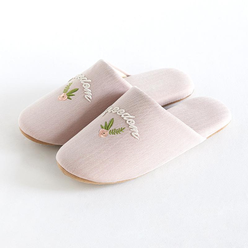 Women's Indoor Cotton Slippers - Soft, Non-Slip, Silent Footwear for Spring & Autumn