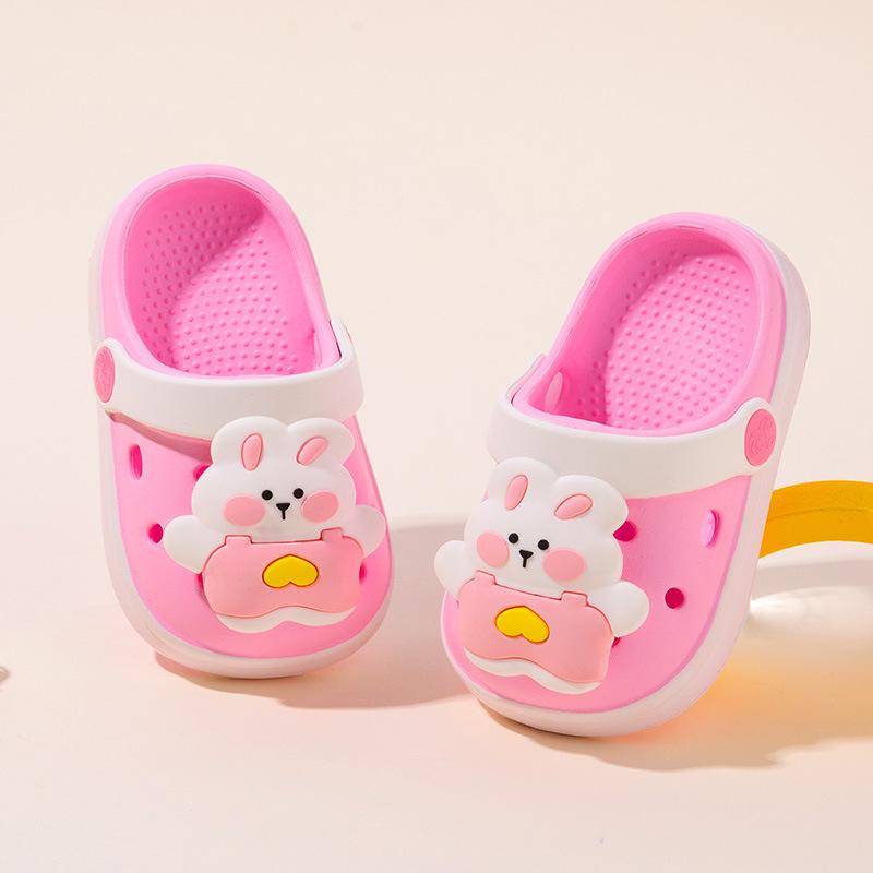 Anti-slip Shoes, Cartoon Style Slippers, Boys  and Girls  Shoes 130 розовый