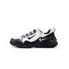 Tech Hera Patchwork Baby's Breath Abrasion Resistant Low Top Casual Shoes Women's Black White DR9761-101(Team619-)
