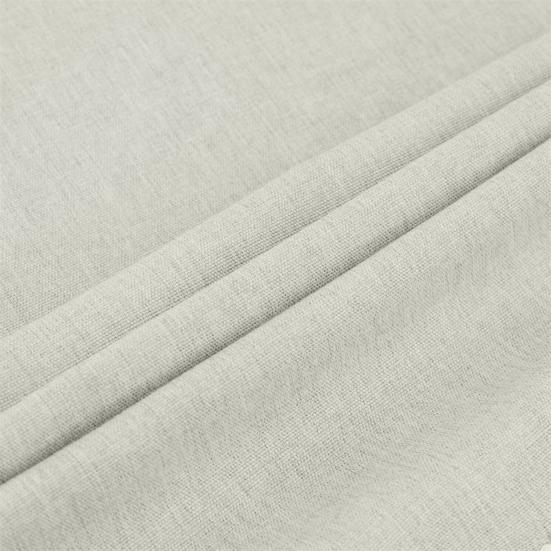 Decorative Tablecloth Solid Color Stain Resistant Washable Easy Care Dining Table Mat Round Tablecloth Ornament