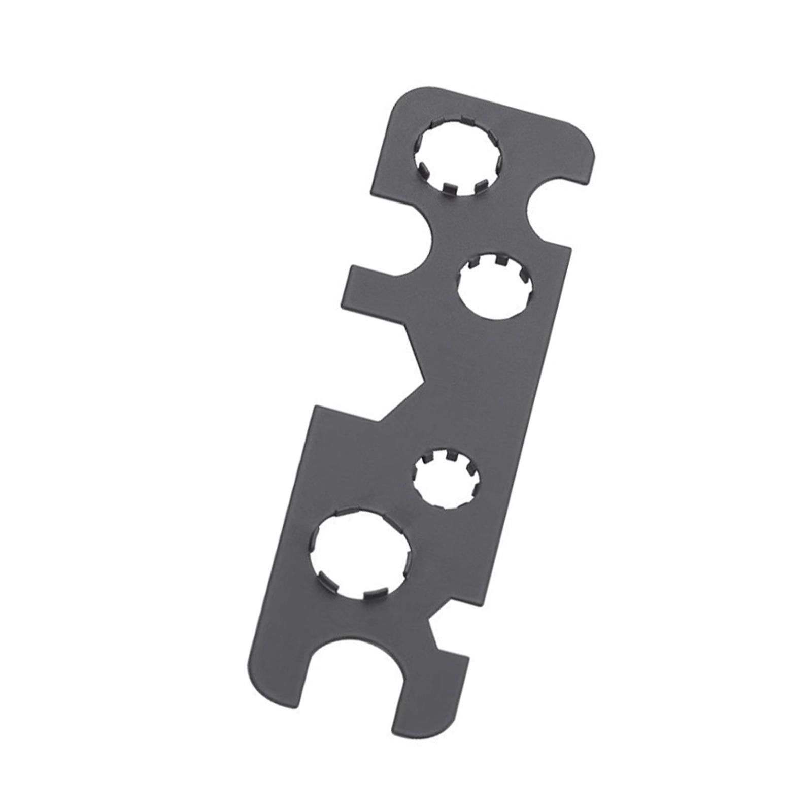 

Многофункциональный ключ для снятия аэратора кухонного смесителя, компактный дизайн, эргономичный гаечный ключ для аэратора смесителя для универсального использования с кухонными смесителями