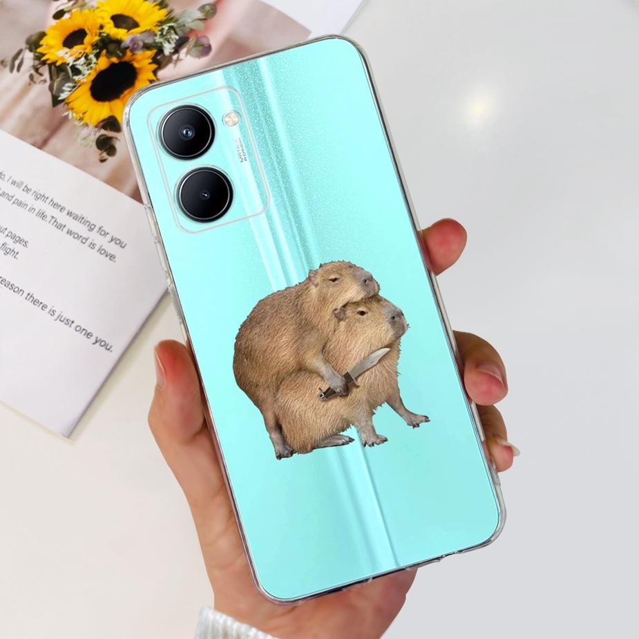 For Realme C33 2023 Case New Fashipn Painted Back Cover Soft Silicone Phone Case For Realme C33 C 33 RealmeC33 Fundas 6.5'' Bags