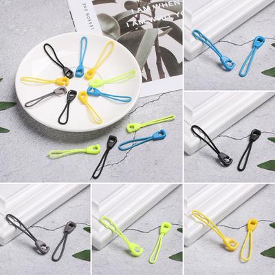 Buckle Suitcase Tent Backpack Zipper Pull Ends Lock Zips Cord Rope Pullers Zip Puller Replacement