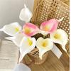 PU Calla Lily Simulation Flower Home Decor Artificial Floral Set for Wedding Bouquet DIY Artistic Home Decor