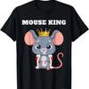 Mouse King _ Mens Mouse Tshirt _ Boys Mouse T-Shirt