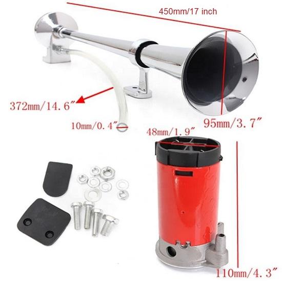 Oscar Marine Hornkompressor Luftsignalhorn 12V Lastbil Lastbils horn