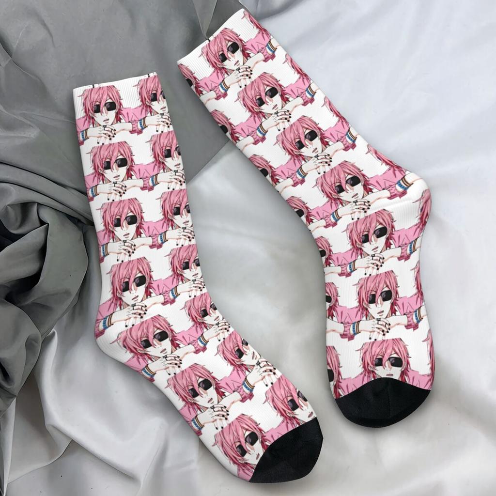 Couple Socks Yarichin B Club Manga Boy Stockings Autumn Gothic Warm Soft Socks Design Running Sports Non Slip Socks