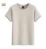 Heavyweight Men's Short-Sleeve Crew Neck T-Shirt - 100% Long-Staple Cotton, Summer Loose Fit, Trendy Design