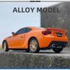 1/32 Subaru BRZ Legering Sportsbil Modell Støpt Metall Leke Simuleringskjøretøy Lyd Lys Samleserie Gutt for Barnas Leke Gave