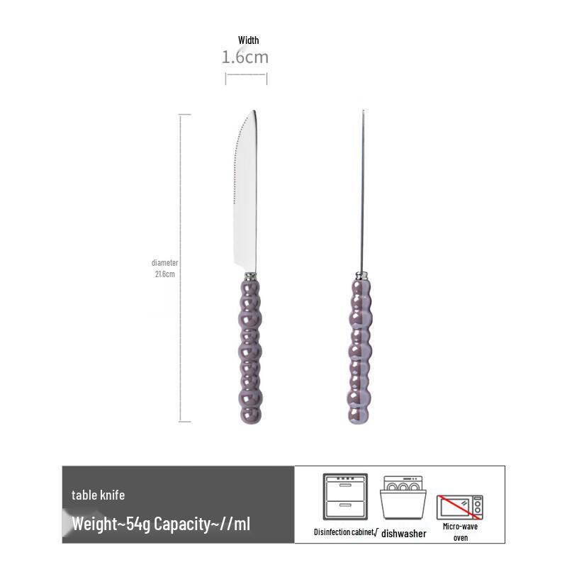RuHan Retro Stainless Steel Cutlery Set
