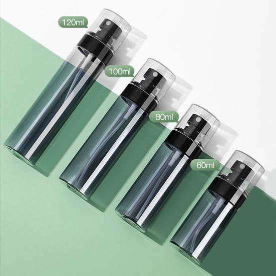 5/10/20Pcs 60/80/100/120ML Travel Spray Bottle Leak-proof Fine Mist Mini Empty Bottle Portable Clear Refillable Spray Bottle Container Set