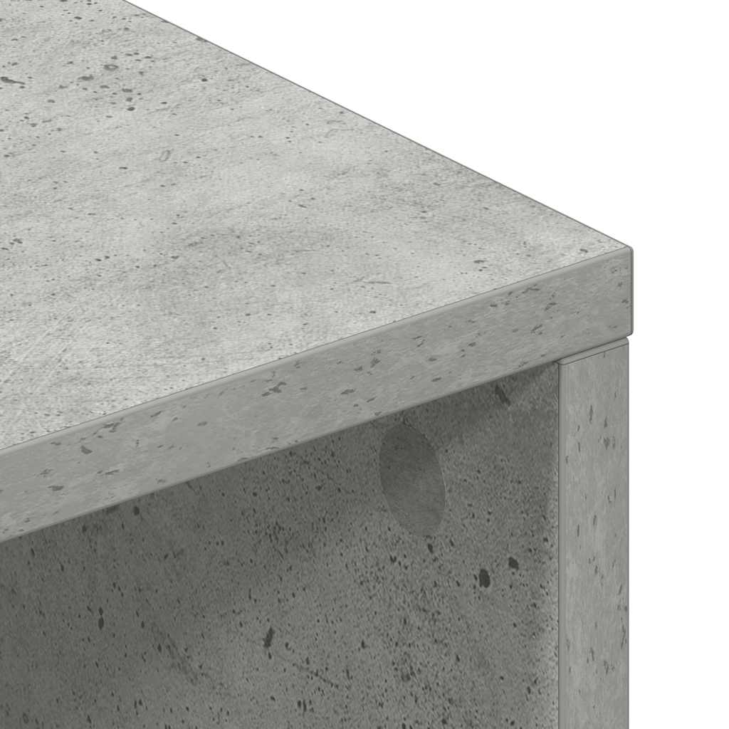 Szafka Pod Tv, Betonowy Szary, 100 X 40 X 40 Cm, Płyta Wiórowa