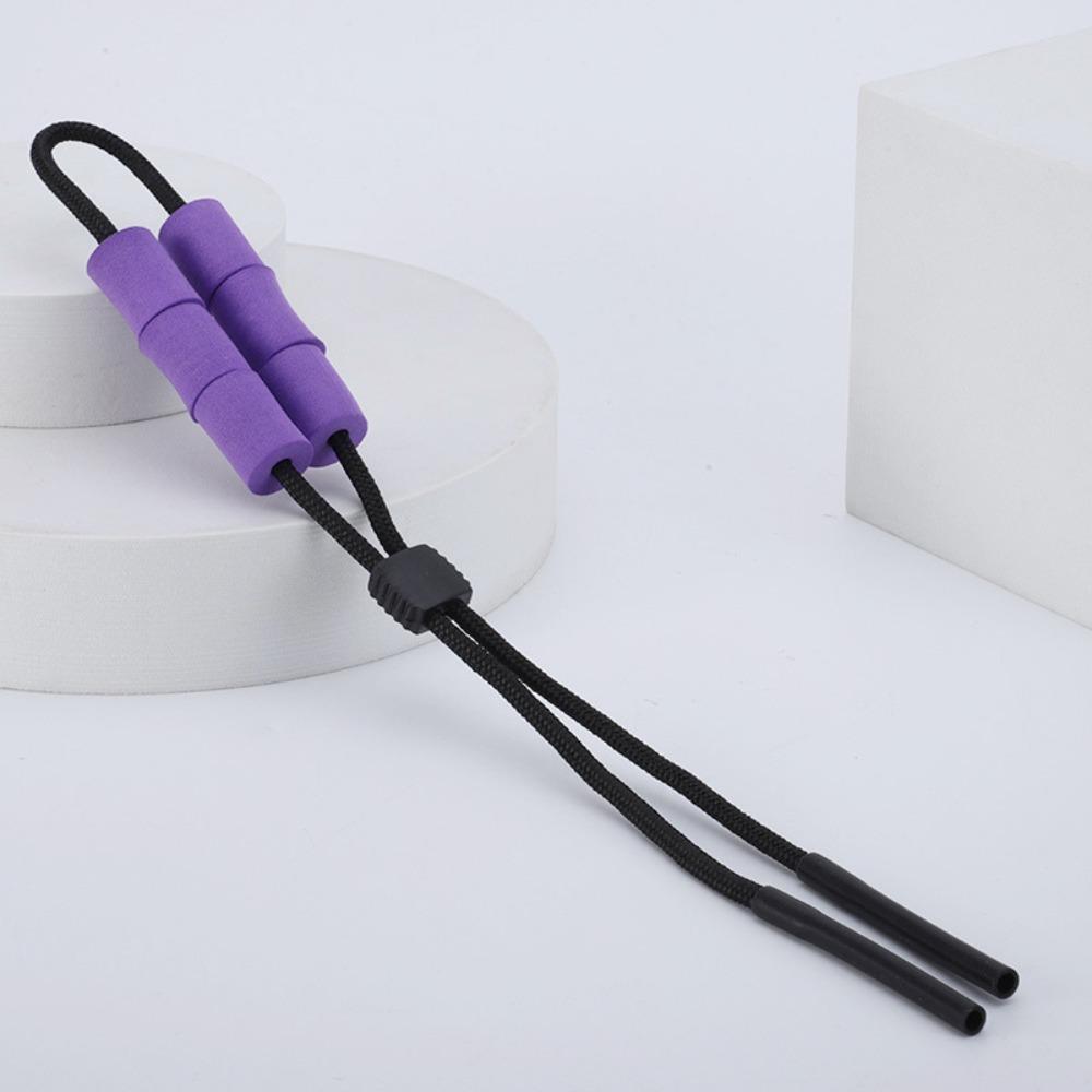 

Colorful Adjustable Sunglasses Strap Floating Buoyant Glasses Retainer Eyewear Lanyard Boating фиолетовый
