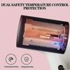Wireless Rechargeable Hair Dryer Portable Hot And Cold Wind Hair Dryer For Outdoor Travel-Black