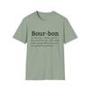 Bourbon Whiskey T-Shirt, Bourbon Enthusiast Tee, Whiskey Lover Unisex Softstyle