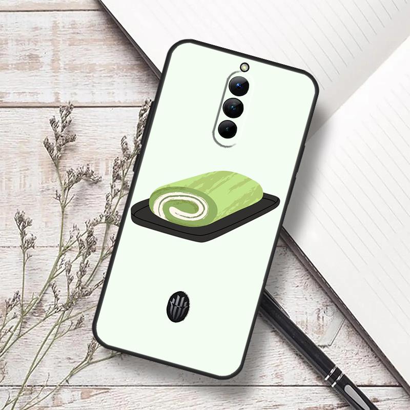 

Matcha Cake Case For ZTE Nubia Red Magic 10 Air 6S 7S 7 Pro RedMagic 10S 9S 8S 8 9 10 11 Pro Plus Funda Red Magic 7 Pro