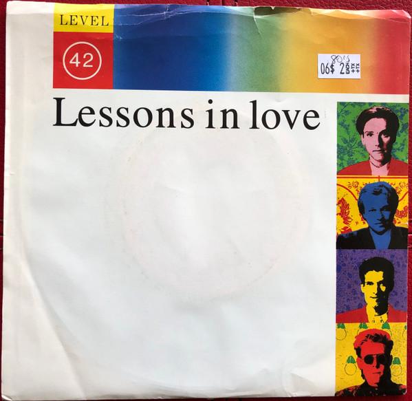 

7inch Record LEVEL 42 Lessons In Love Hot Water live 8839567 POLYDOR 1987 US Pop Used