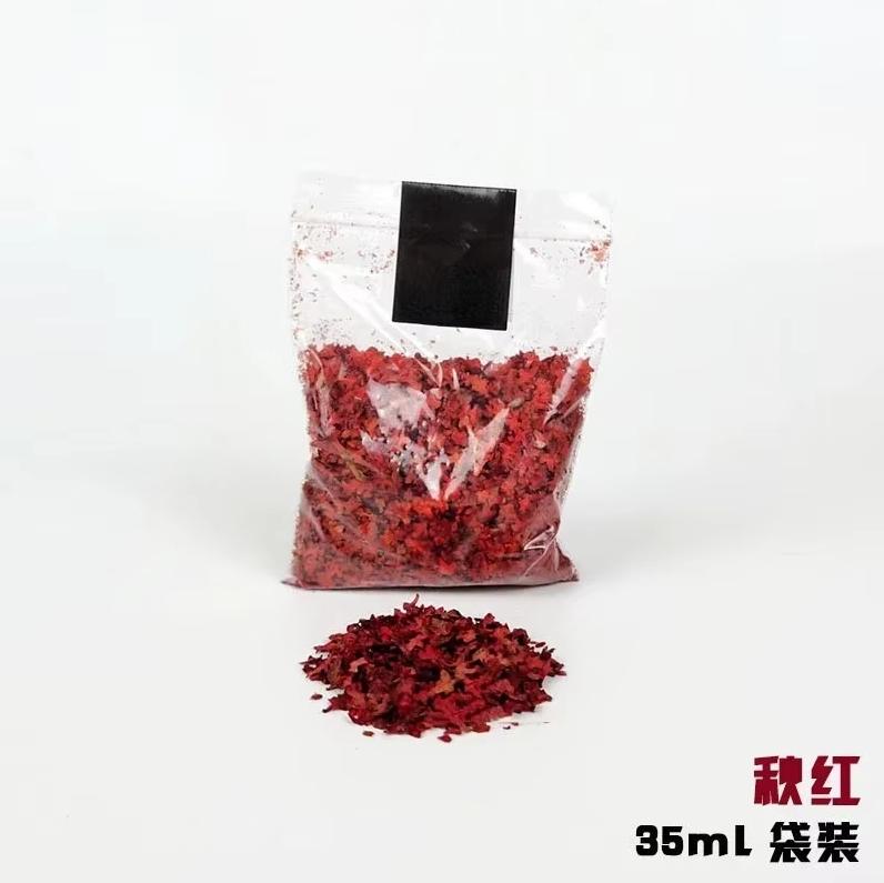 DIY Miniature Leaf 35ml Micro Landscape Leaves Static Model for Bonsai Fairy Garden Decor Sand Table Grass Tufts Accessories