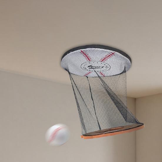 Yousheng Hanging Indoor Baseball Hoop on Ceiling Educational Mini Baseball Game Kids Adults Stress Relief Baseball Goal Toy with Soft Ball