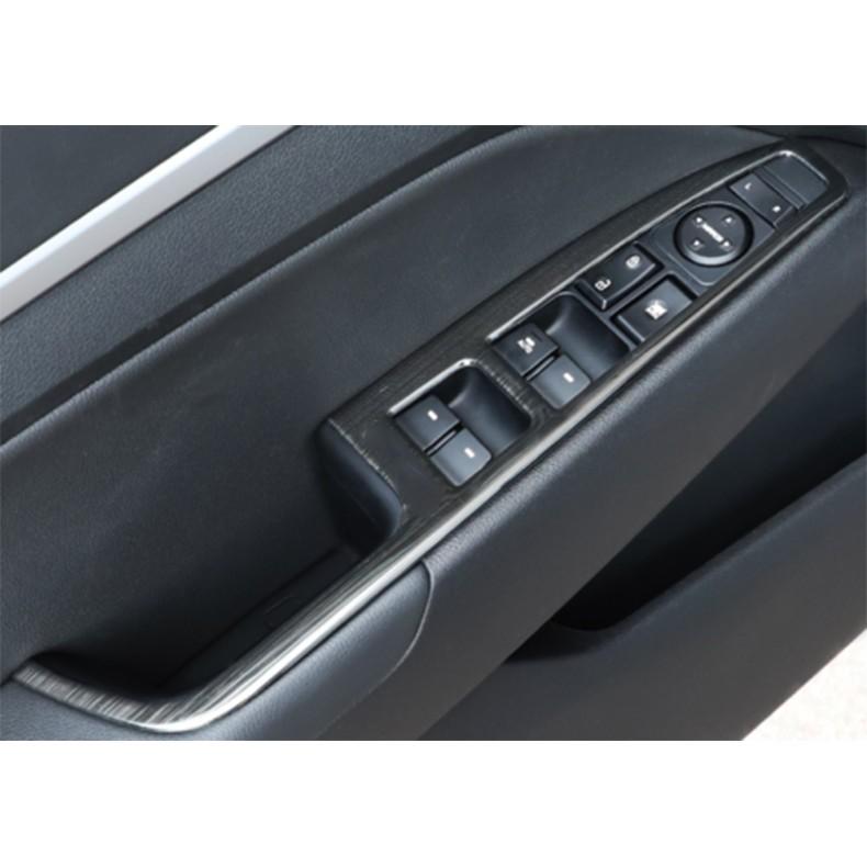 For Hyundai Elantra 16-20 Black Window Lock Lift Switch Button Panel Cover Trim