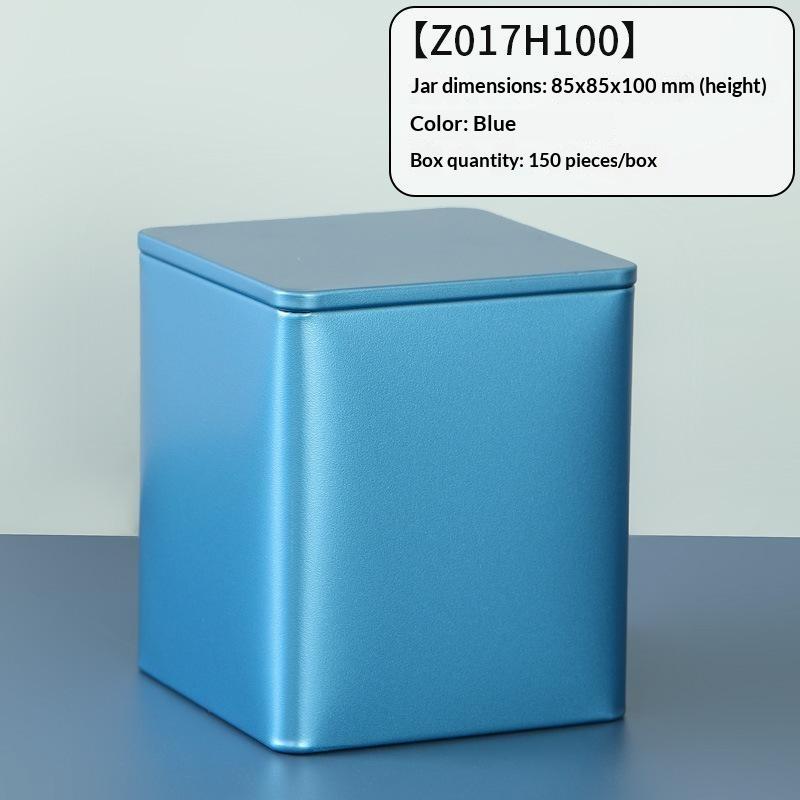 Coffee Bean Tea Leaf Sugar Storage Jar Empty Tea Tinplate Container Condiment,Coffee Bean Pot Containers Desktop Tea Bag Tin