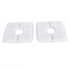 12Pcs Cat Water Fountain Filters Activated Carbon Cat Fountain Filter Replacement for Square Cat Water Fountain Inside