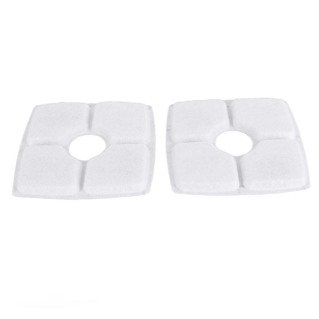 12Pcs Cat Water Fountain Filters Activated Carbon Cat Fountain Filter Replacement for Square Cat Water Fountain Inside