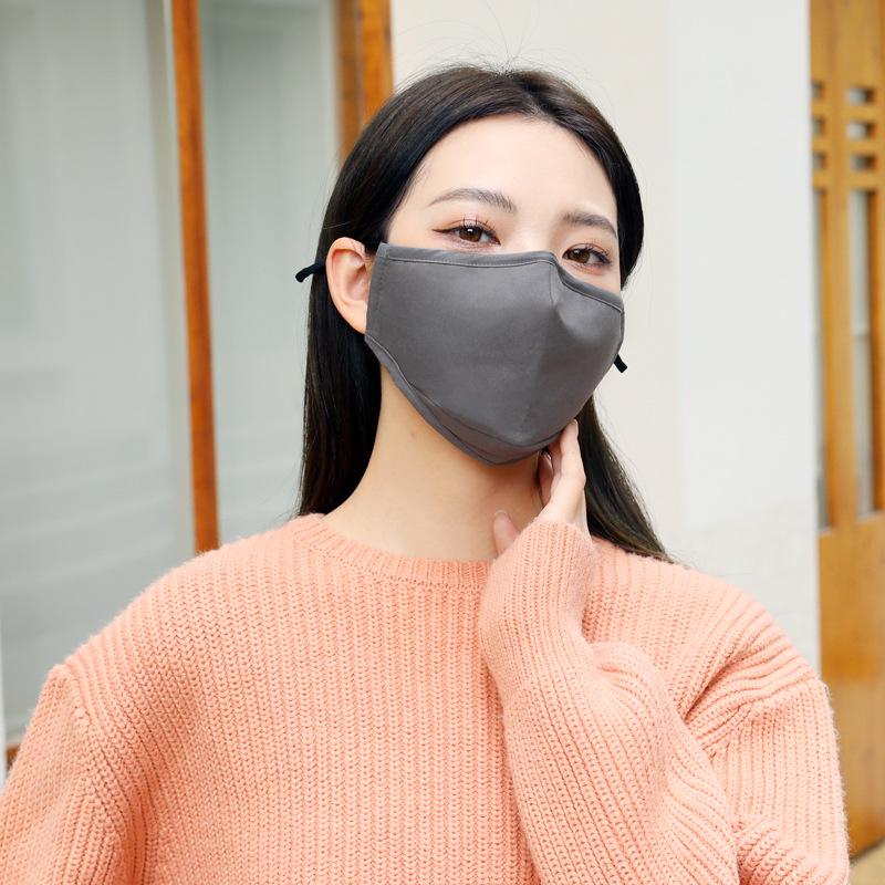 

Бавовняна маска Enai De Unisex: Осінньо-зимовий захист від ультрафіолету, модний захист від пилу та сонця One Size