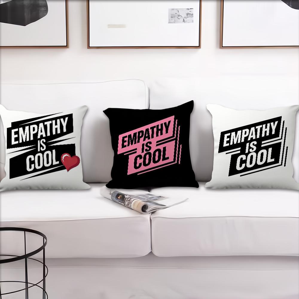 Fashion mpathy is Cool cushion cover Pillow Cover Decoration Room Home Sofa living Office Car Nordic Simplicity