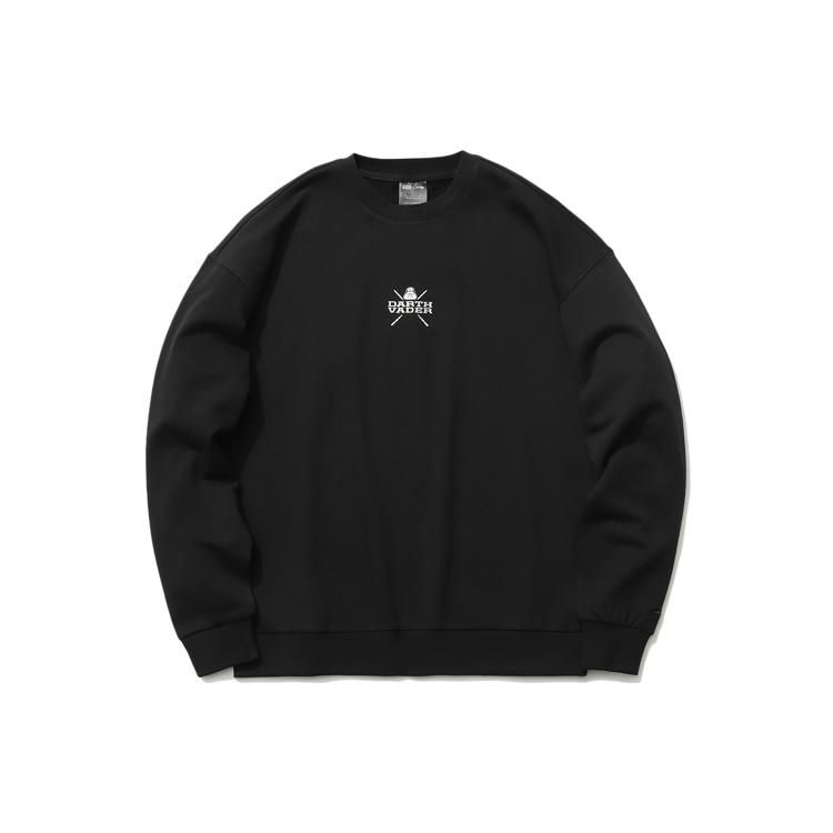 Li Ning Sweatshirts Men's Black Crew Neck Moderate Regular AWDR285-2