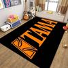 Stylish T-TAMA Drum Print Carpet for Home Decor Carpet for Music Enthusiasts Unique Rug for Jazz or Electronic Drum-Themed Decor