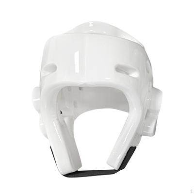 Casco de karate, casco deportivo acolchado de boxeo, protección para la cabeza ventilada