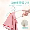 AYO Prevents Clothes from Losing Rotating Gray Non-Slip Hangers, 20-Pack, Anti-Slip, Shape, 360-Degree Hook, Lightweight, Bendable, Sturdy, Storage,