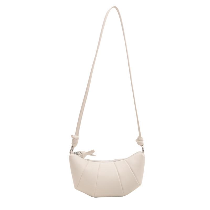 Chic Street Style Pu Shoulder Bag Fashionable Crossbody Handbag For Women 2024 белый