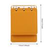 Minimalist Stylish Portable Notebook Leather Simple Compact Pocket Notebook Multi Functional Convenient A7 Note Book Gifts