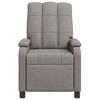 Recliner Taupe Fabric