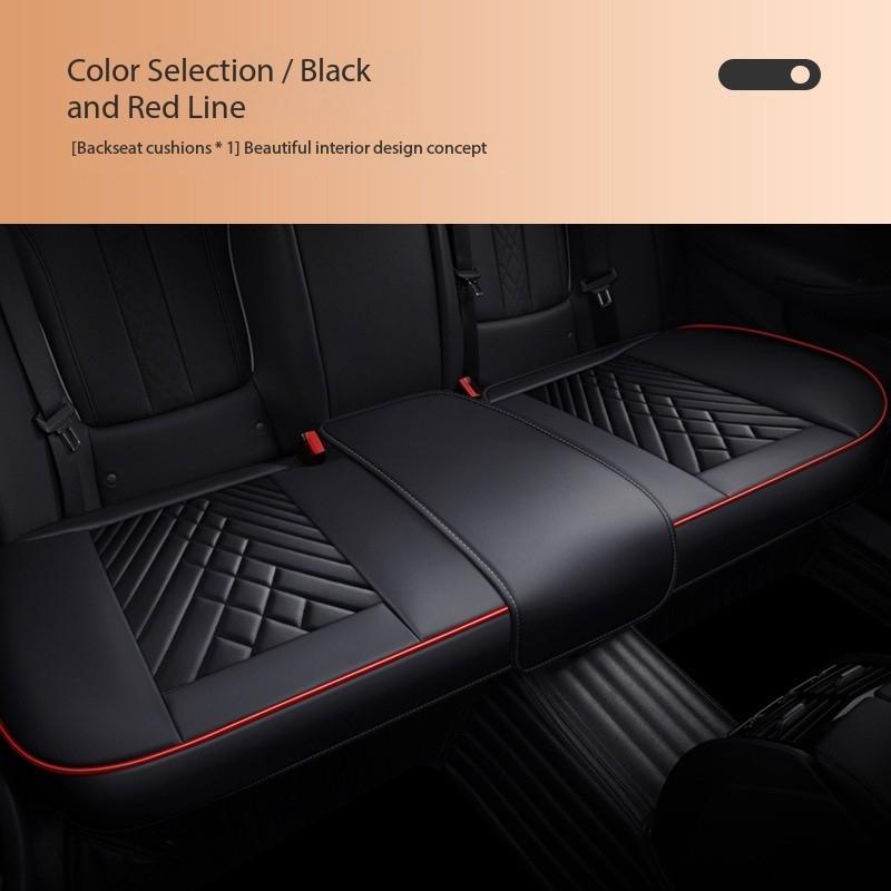 Leather Car Seat Cover Universal Front Seat Protector Seat Cushion For Ford Fusion, Ssangyong Actyon Sport, Jaguar 7, Jaguar XE