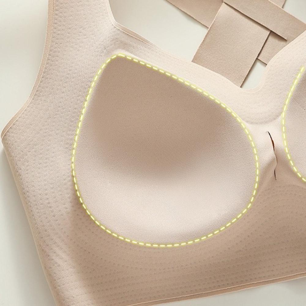 Back Posture Corrector Women Seamless Bras 2 in 1 Anti-Sagging Brassiere  Humpback Corrected