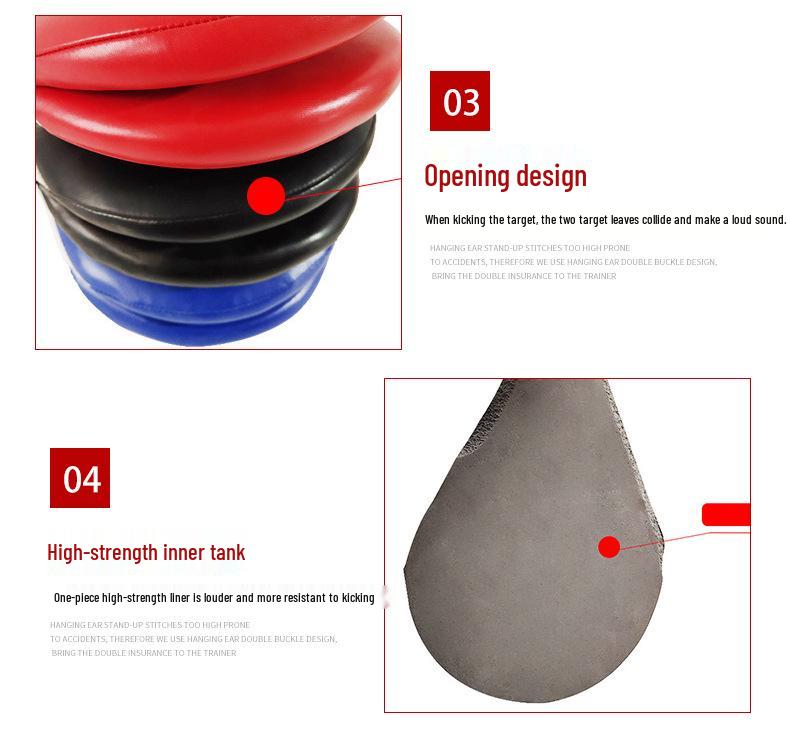 Taekwondo Training Target: Adult & Child Double Leaf Kicking & Hand Sound Target