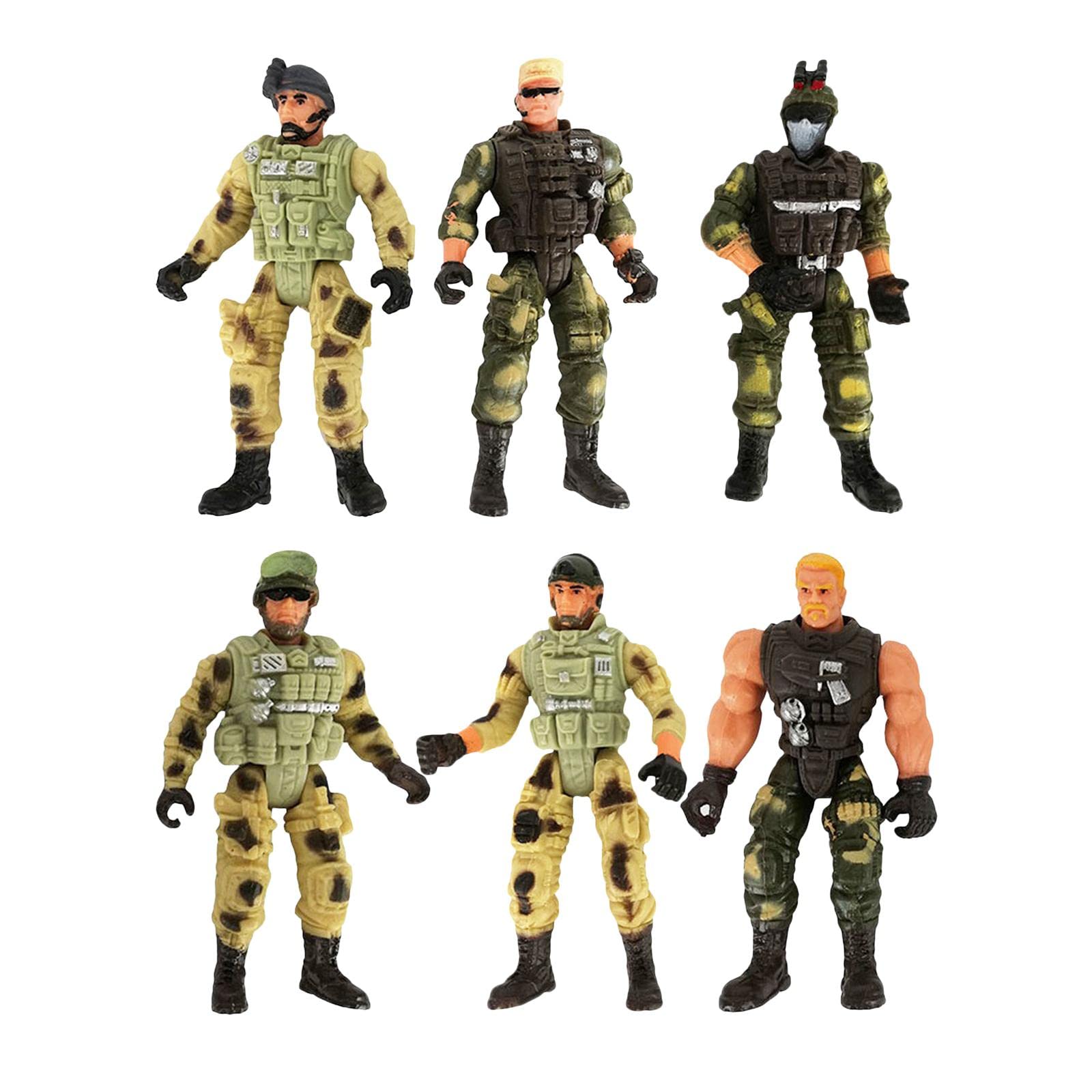

STARTIST 6 шт. Американский военный солдат воин подвижная фигурка коллекция 10 см В