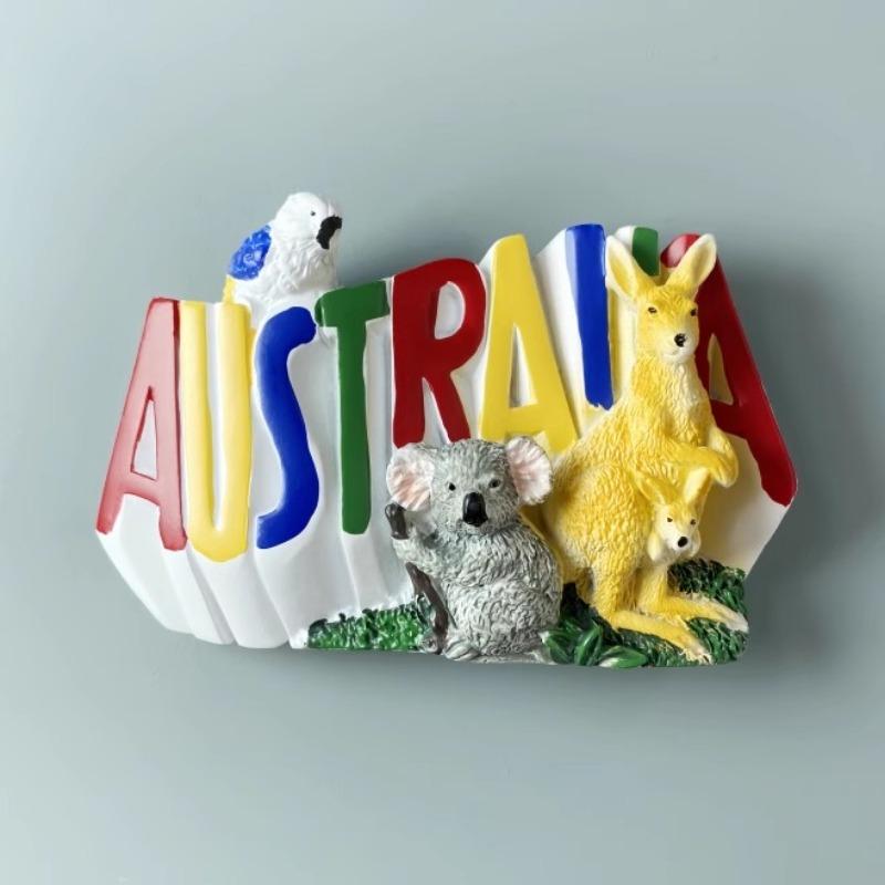 Australia Fridge Stickers Home Decor Photo Wall Mangetic Stickers Wedding Birthday Gifts Travelling Souvenirs Fridge Magnets
