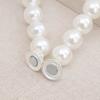 Magnetic Curtain Tiebacks with Pearls & Rhinestones, No Drill Window Curtain Holders, Elegant Luxury Curtain Tie Backs for Living Room, Bedroom