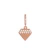 Original Design Wearing Pendant Necklace, Triangular High-end Design Sense Simple Diamond Necklace