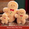 20/30/40/42/45/48Cm Colorful Christmas Decorations Plush Pillows Gingerbread Man Figurines Christmas Gifts