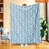 Throw Blanket Charming Botanical Design Cozy Throw Great Gift For Nature Lovers And Minimalist Interior Decor Enthusiasts