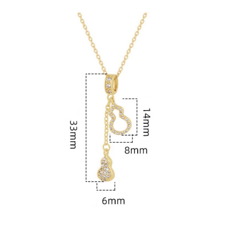 New Linked Chain, Gourd Style Stylish Temperament